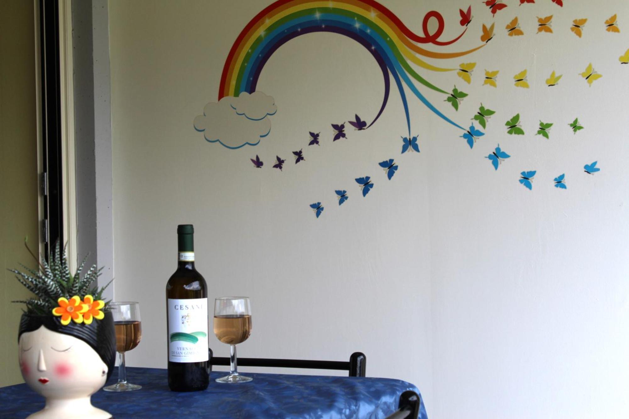 Appartamento Casa Arcobaleno On Via Francigena Gambassi Terme Esterno foto